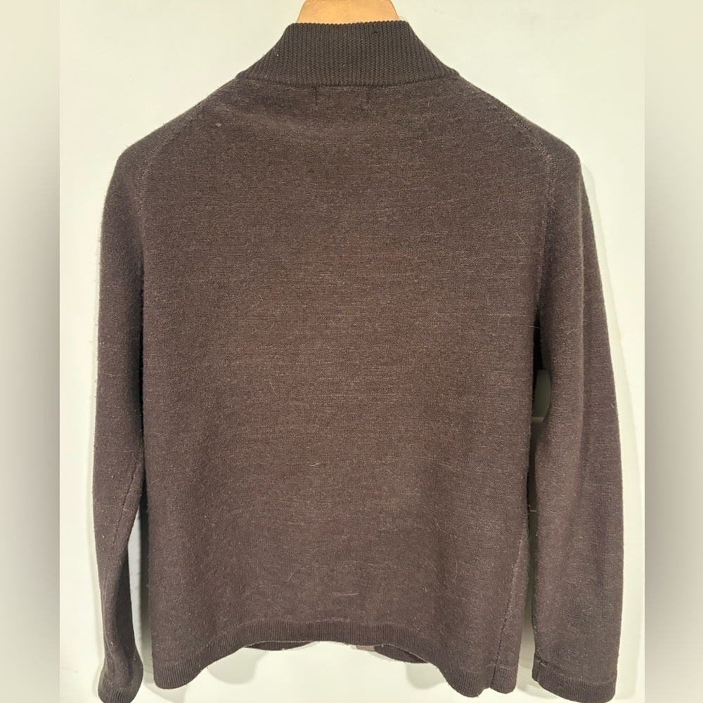 Patagonia Women’s Zip-Up Sweater 100% Wool - Picture 4 of 6